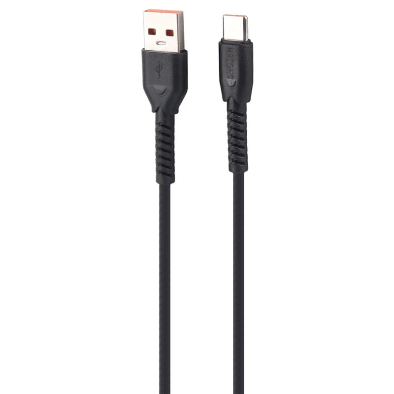 کابل تایپ سی فست شارژ 5 آمپر شوش SH103C طول 1.1 متر