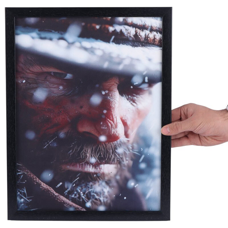 تابلو شاسی طرح Red Dead Redemption 2 سایز 33*43 سانتی متر