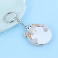 جاکلیدی آینه دار طرح اسب آبی