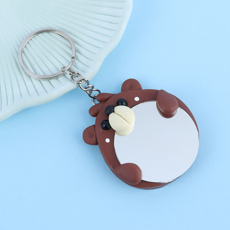 جاکلیدی آینه دار طرح خرس