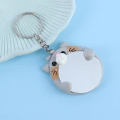 جاکلیدی آینه دار طرح گربه