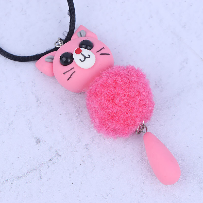 آویز ماشین طرح گربه سرخابی