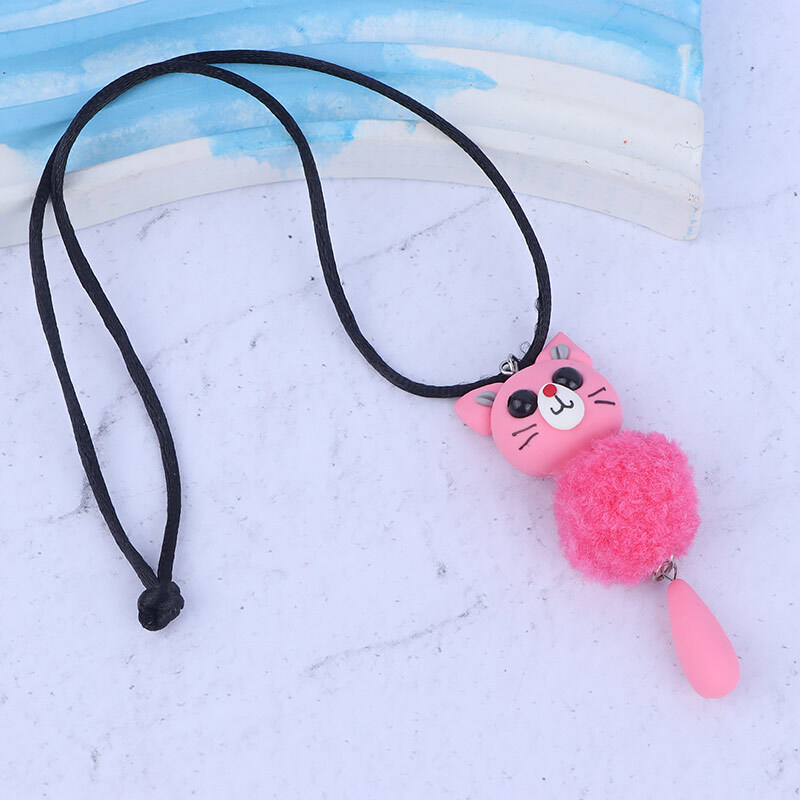 آویز ماشین طرح گربه سرخابی