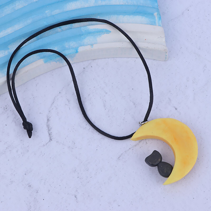 آویز ماشین طرح گربه و ماه