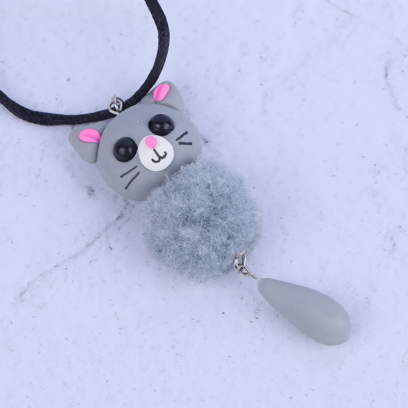 آویز ماشین طرح گربه طوسی