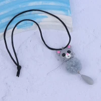 آویز ماشین طرح گربه طوسی