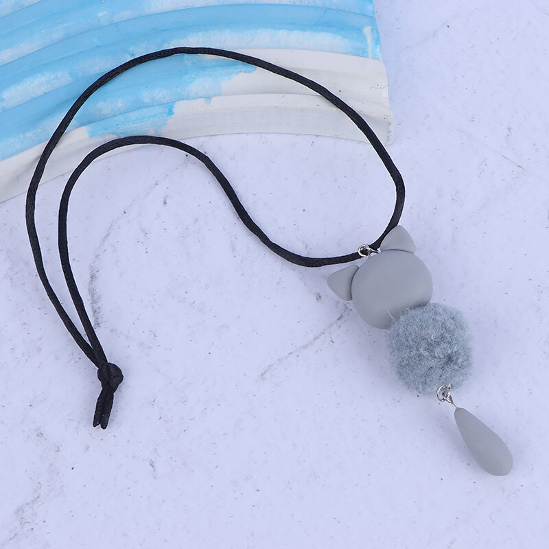 آویز ماشین طرح گربه طوسی