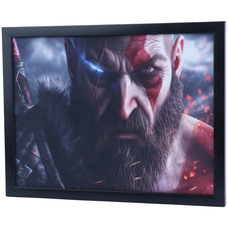 تابلو شاسی طرح God of War سایز 33*43 سانتی متر