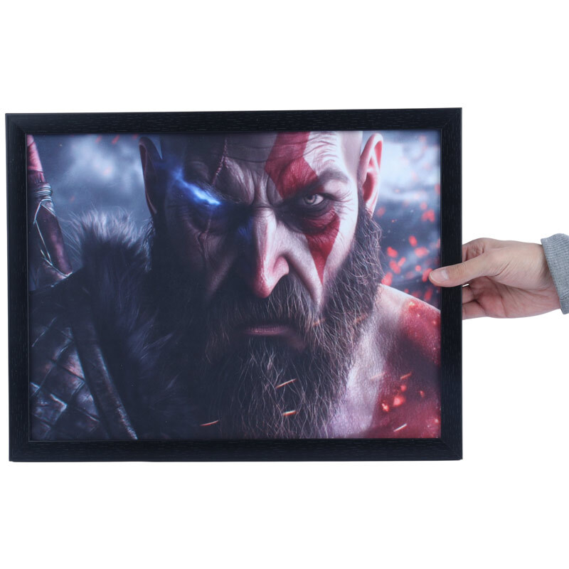 تابلو شاسی طرح God of War سایز 33*43 سانتی متر