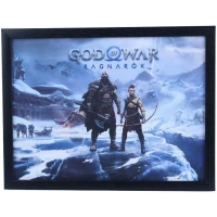 تابلو شاسی طرح God of War Ragnarok سایز 33*43 سانتی متر