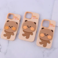 قاب طرح خرس آینه دار