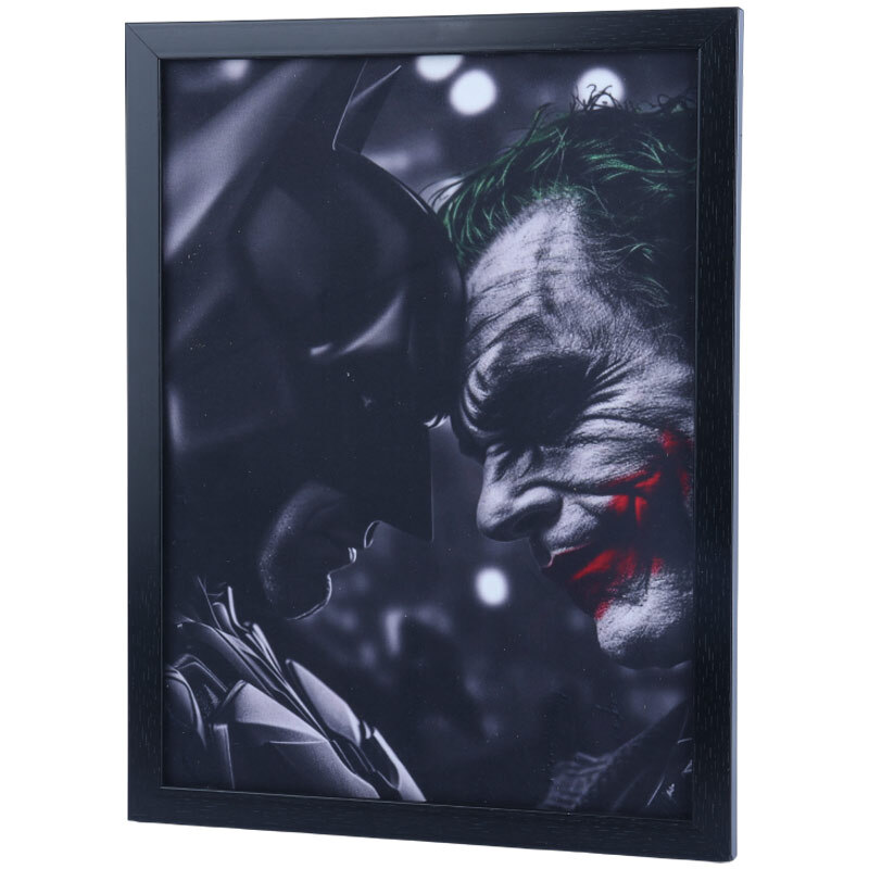 تابلو شاسی طرح Batman & Joker سایز 33*43 سانتی متر