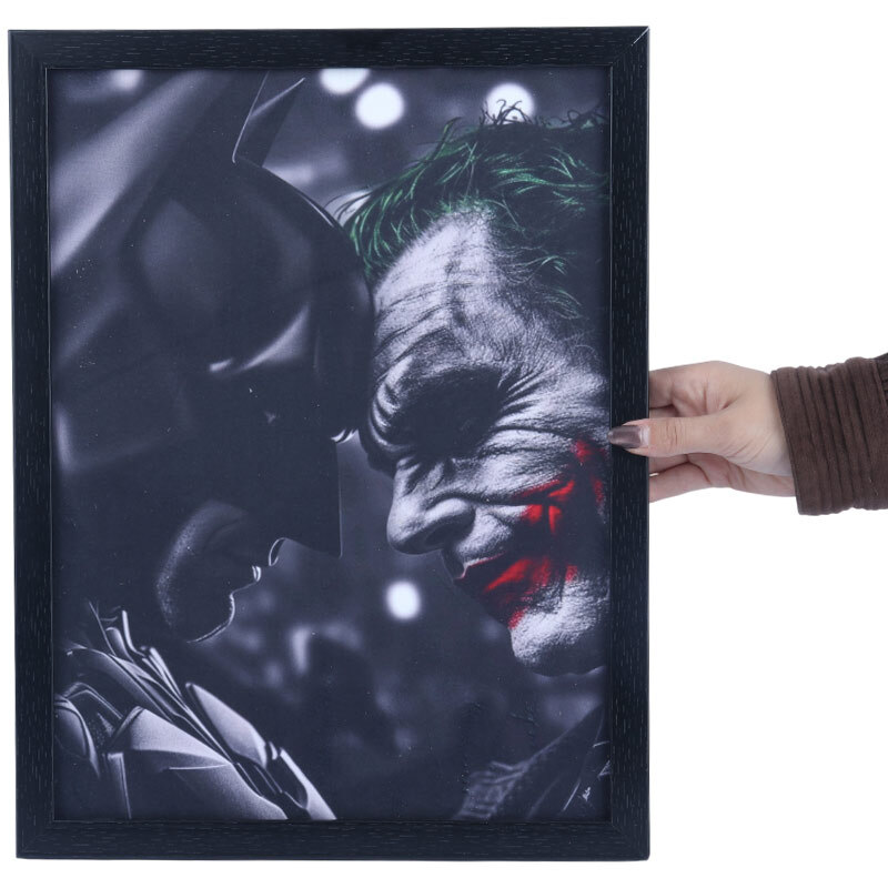 تابلو شاسی طرح Batman & Joker سایز 33*43 سانتی متر