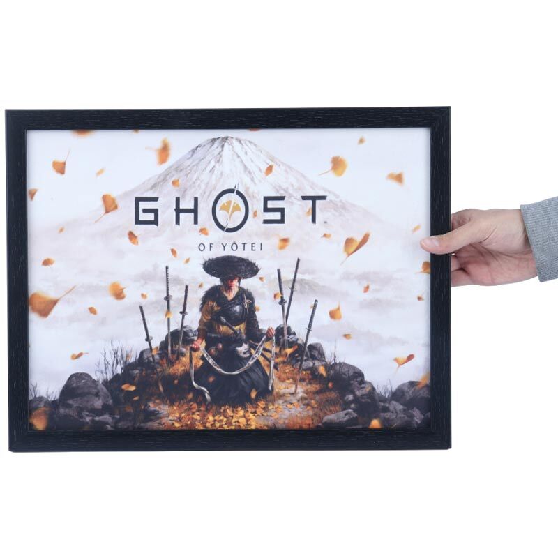 تابلو شاسی طرح Ghost of Yotei سایز 33*43 سانتی متر