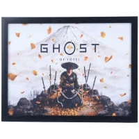 تابلو شاسی طرح Ghost of Yotei سایز 33*43 سانتی متر