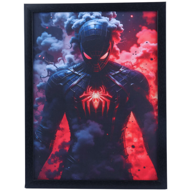 تابلو شاسی طرح Spider Man سایز 33*43 سانتی متر