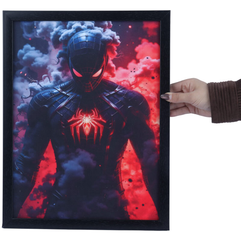 تابلو شاسی طرح Spider Man سایز 33*43 سانتی متر