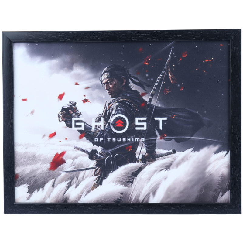 تابلو شاسی طرح Ghost of Tsushima سایز 33*43 سانتی متر