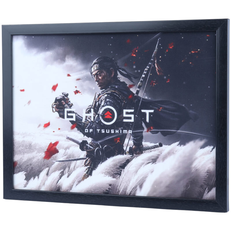 تابلو شاسی طرح Ghost of Tsushima سایز 33*43 سانتی متر