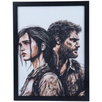 تابلو شاسی طرح The Last of Us سایز 33*43 سانتی متر