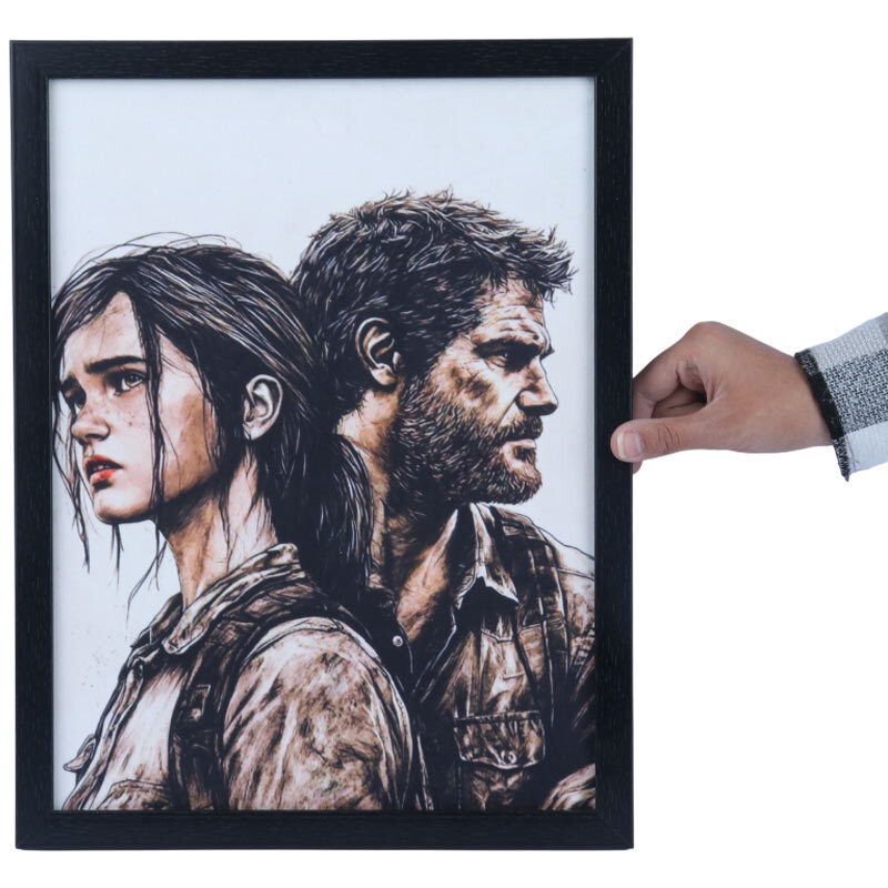 تابلو شاسی طرح The Last of Us سایز 33*43 سانتی متر