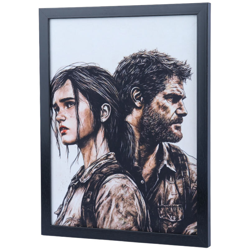 تابلو شاسی طرح The Last of Us سایز 33*43 سانتی متر