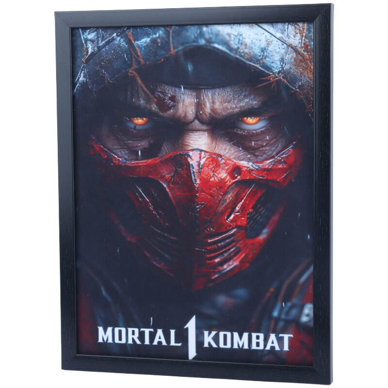 تابلو شاسی طرح Mortal Kombat 1 سایز 33*43 سانتی متر