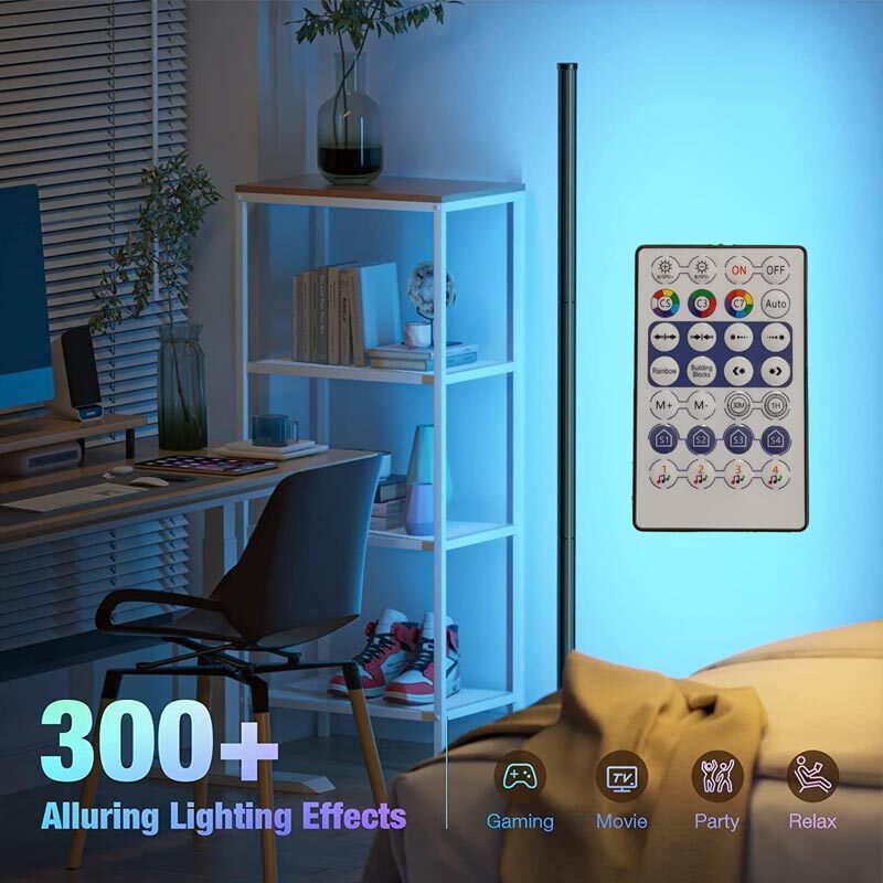 نور ثابت ایستاده RGB APP طول 1.25 متر