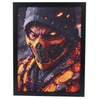 تابلو شاسی طرح Mortal Kombat سایز 33*43 سانتی متر
