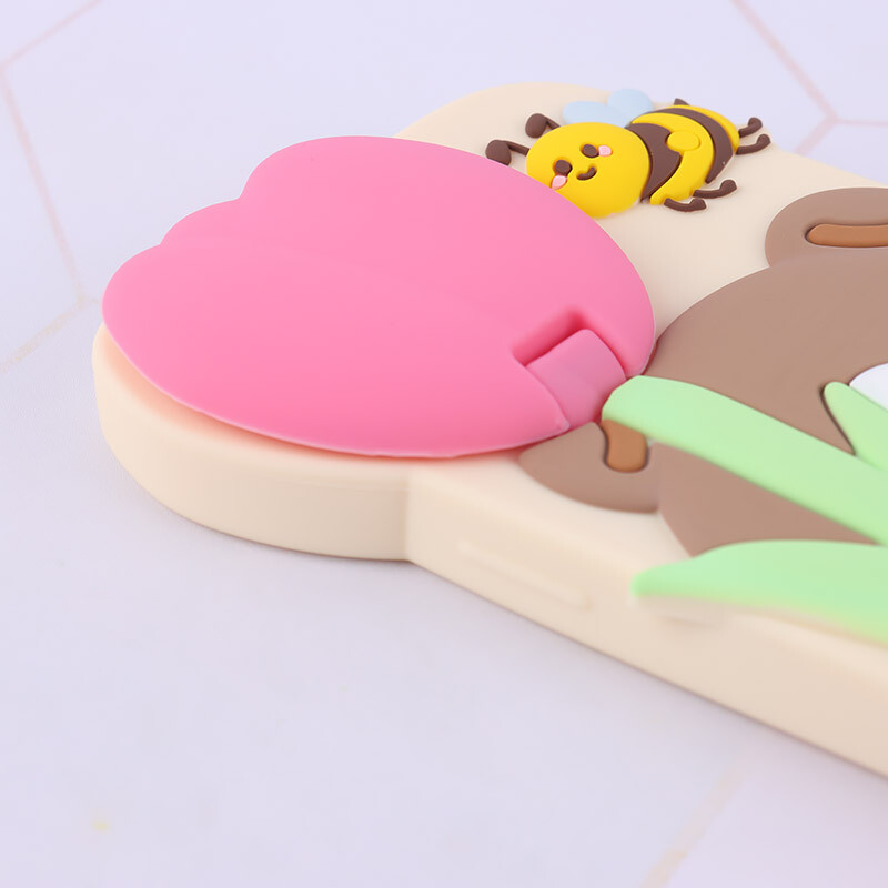 قاب خرس و لاله استندشو محافظ لنزدار