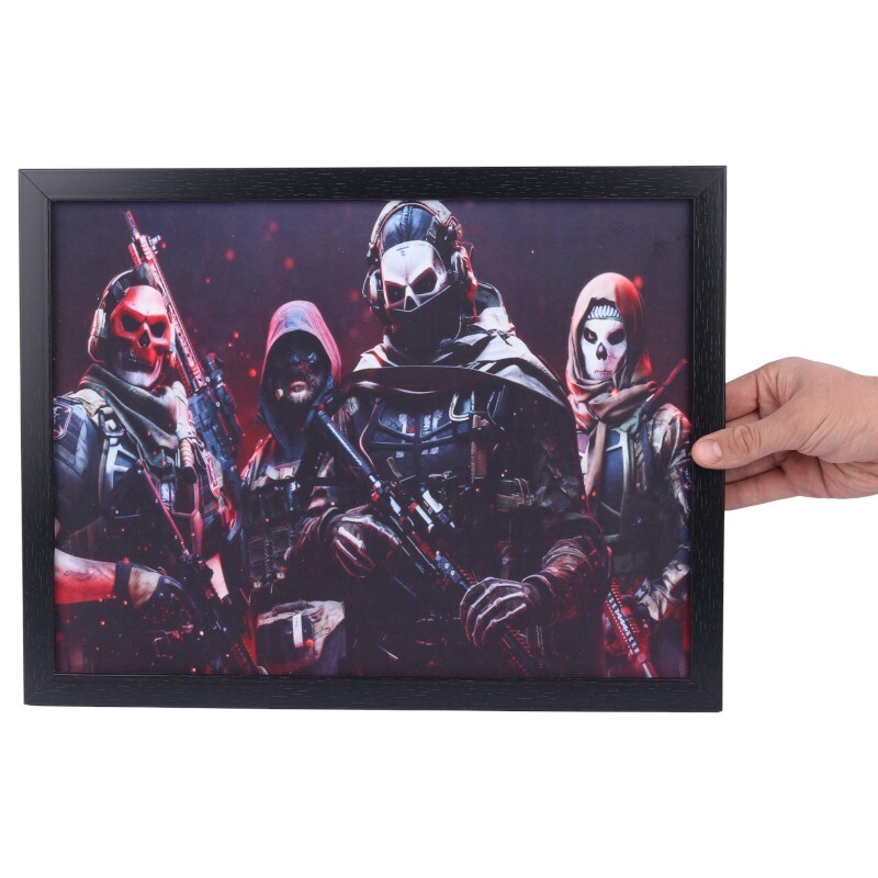 تابلو شاسی طرح Call of Duty سایز 33*43 سانتی متر