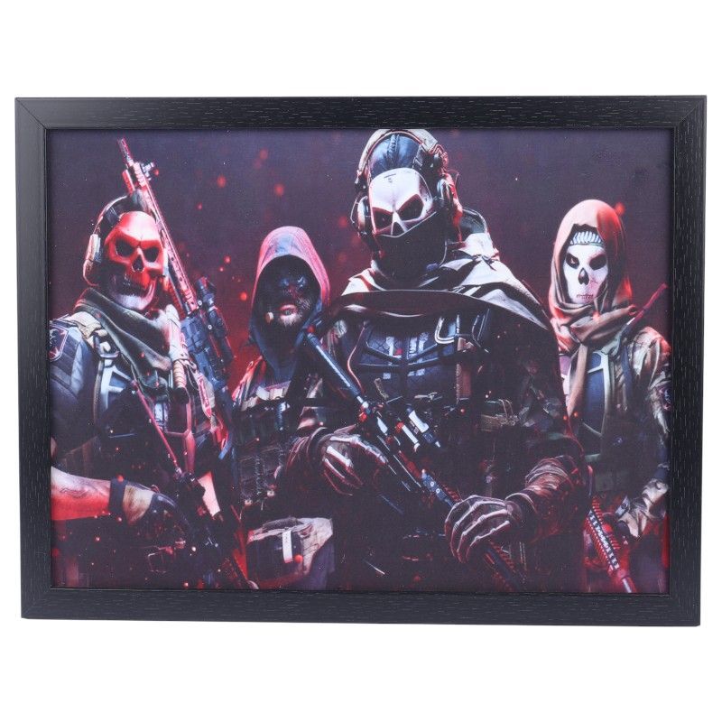 تابلو شاسی طرح Call of Duty سایز 33*43 سانتی متر