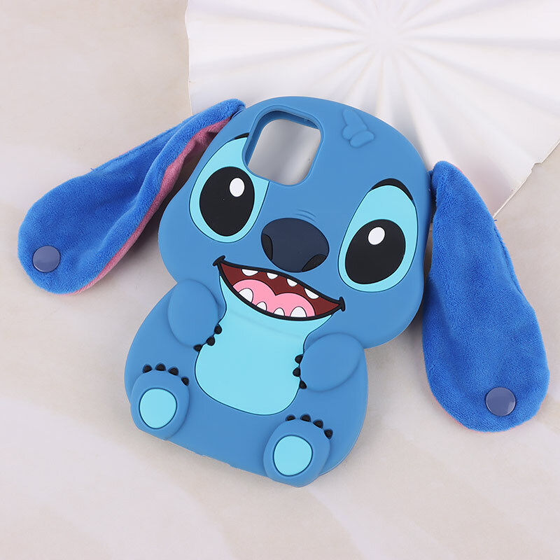 قاب استیچ گوش دار مخملی