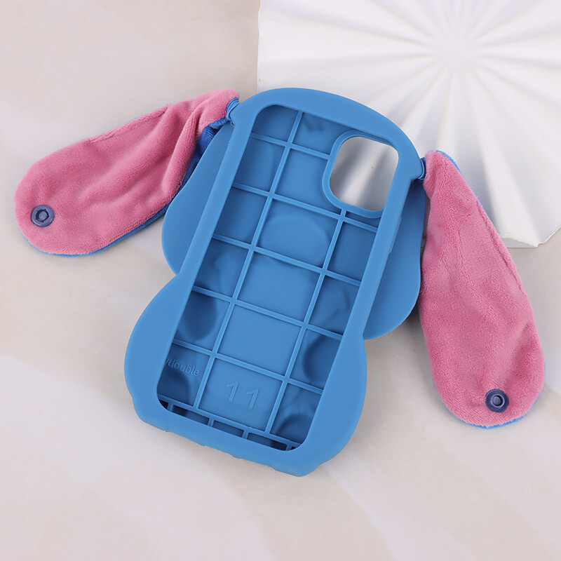 قاب استیچ گوش دار مخملی