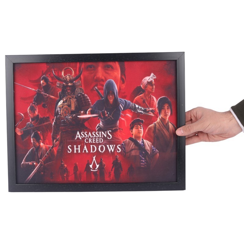 تابلو شاسی طرح Assassins Creed Shadows سایز 33*43 سانتی متر کد 2