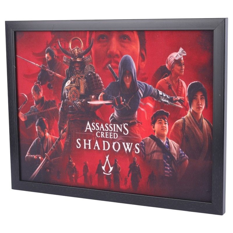 تابلو شاسی طرح Assassins Creed Shadows سایز 33*43 سانتی متر کد 2