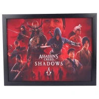 تابلو شاسی طرح Assassins Creed Shadows سایز 33*43 سانتی متر کد 2
