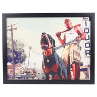 تابلو شاسی طرح GTA V سایز 33*43 سانتی متر