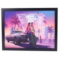 تابلو شاسی طرح Grand Theft Auto VI سایز 33*43 سانتی متر کد 3