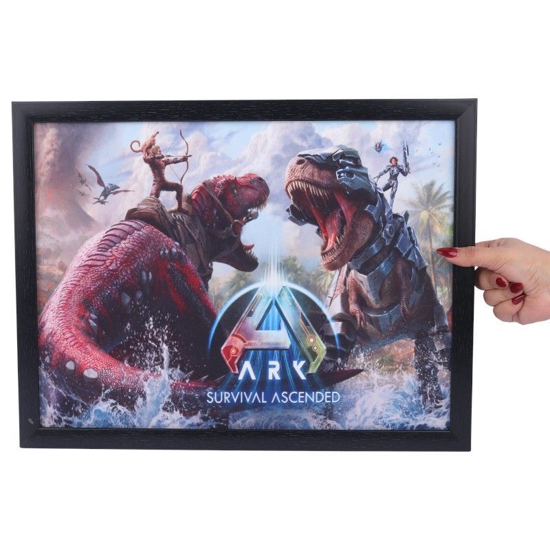 تابلو شاسی طرح Ark Survival Ascended سایز 33*43 سانتی متر