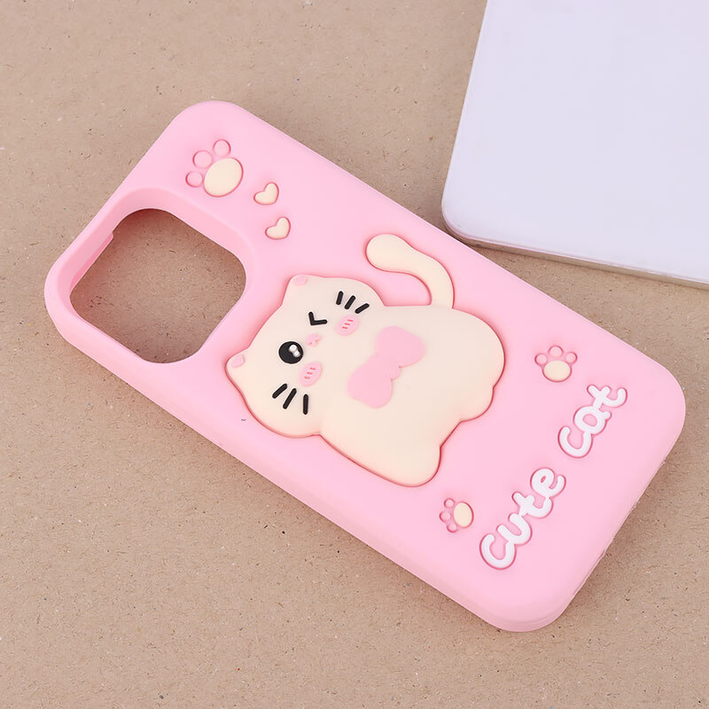 قاب سیلیکونی Cute Cat