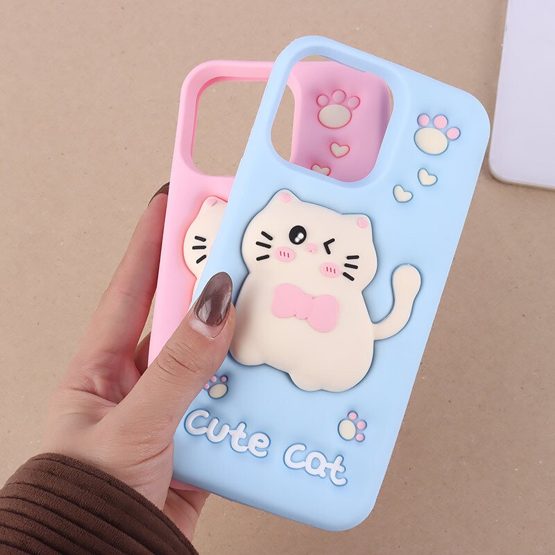 قاب سیلیکونی Cute Cat