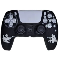 روکش دسته بازی Deadskull PS5 طرح Star Wars زمینه مشکی سفید