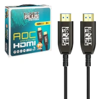 کابل HDMI 8K فیبر نوری کی نت پلاس KP-A163 طول 50 متر