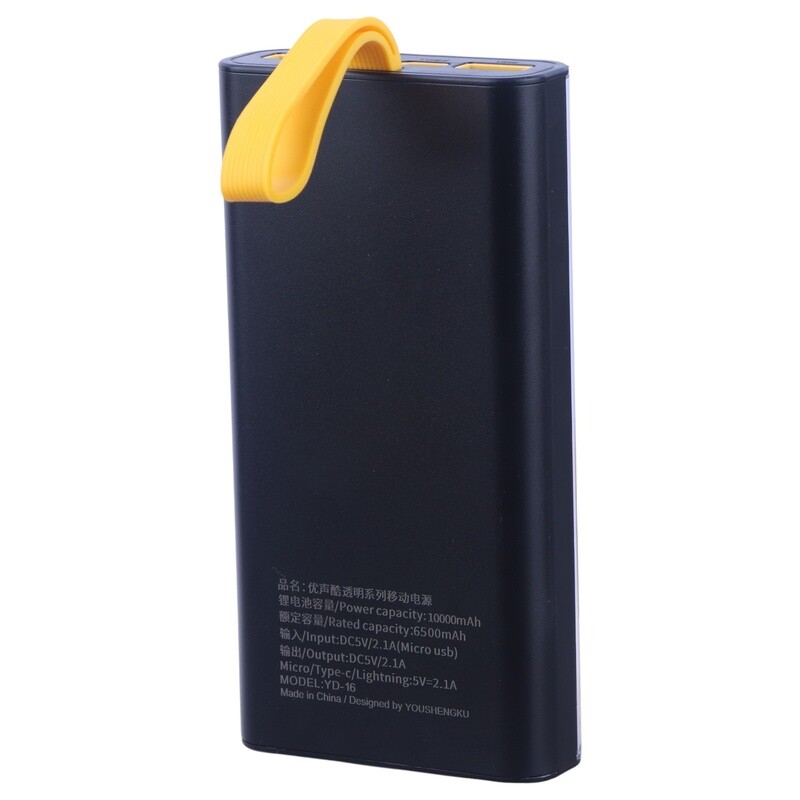 پاوربانک You Shenq Ku YD-16 10.5W ظرفیت 10000 میلی آمپر ساعت