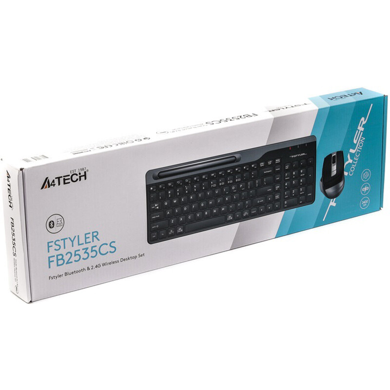 کیبورد و موس بی سیم ای فورتک FB2535CS