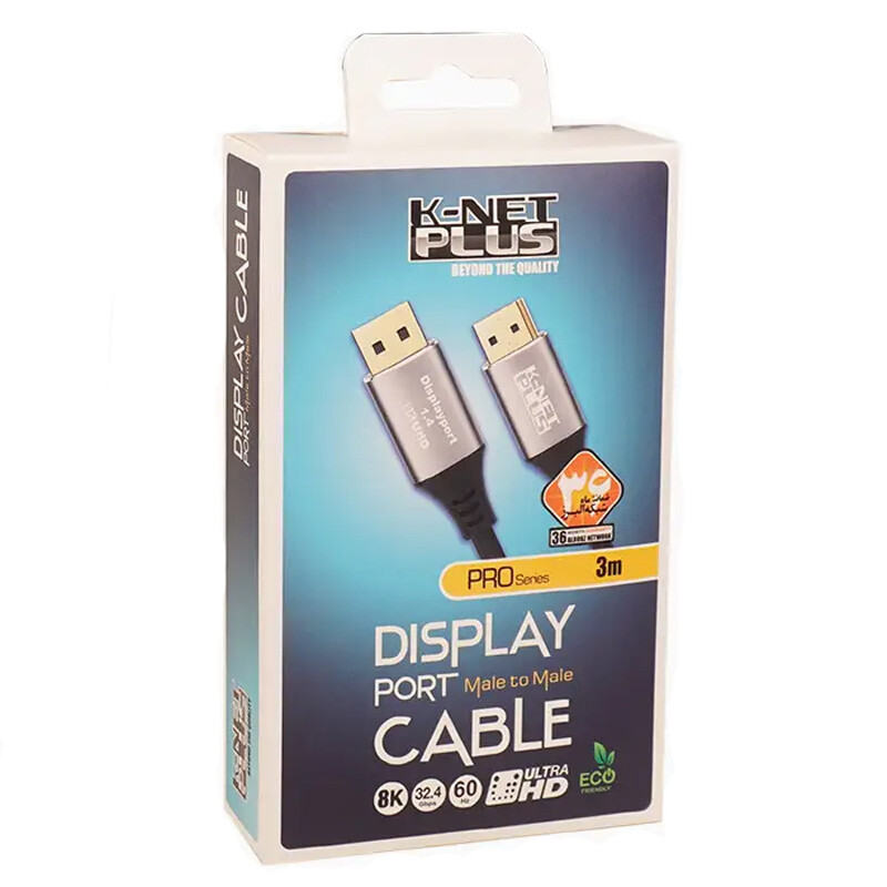 کابل Display 8K کی نت پلاس KP-A181 طول 3 متر