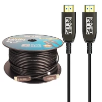 کابل HDMI 8K فیبر نوری کی نت پلاس KP-A165 طول 80 متر