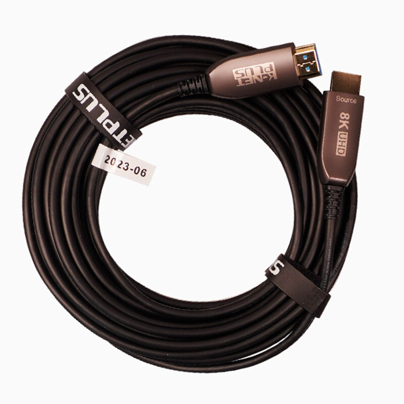 کابل HDMI 8K فیبر نوری کی نت پلاس KP-A161 طول 30 متر