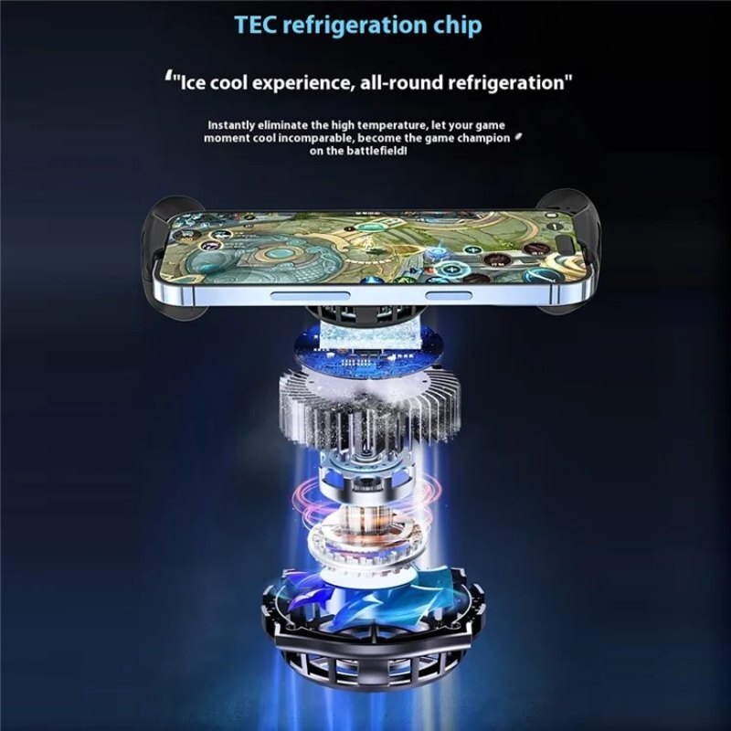 دسته بازی موبایل فن دار JK01S